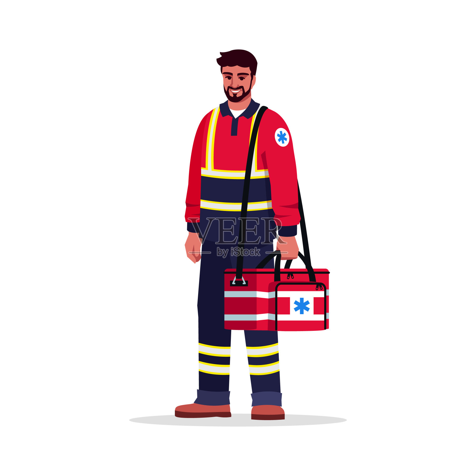 辅助半平面RGB颜色矢量插图插画图片素材