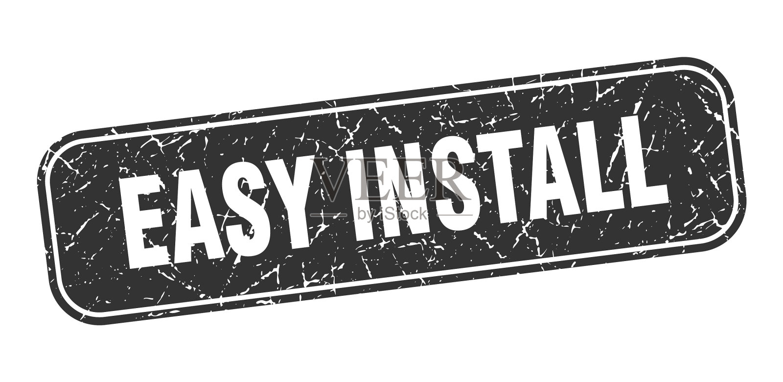 容易安装邮票容易安装方块脏插画图片素材