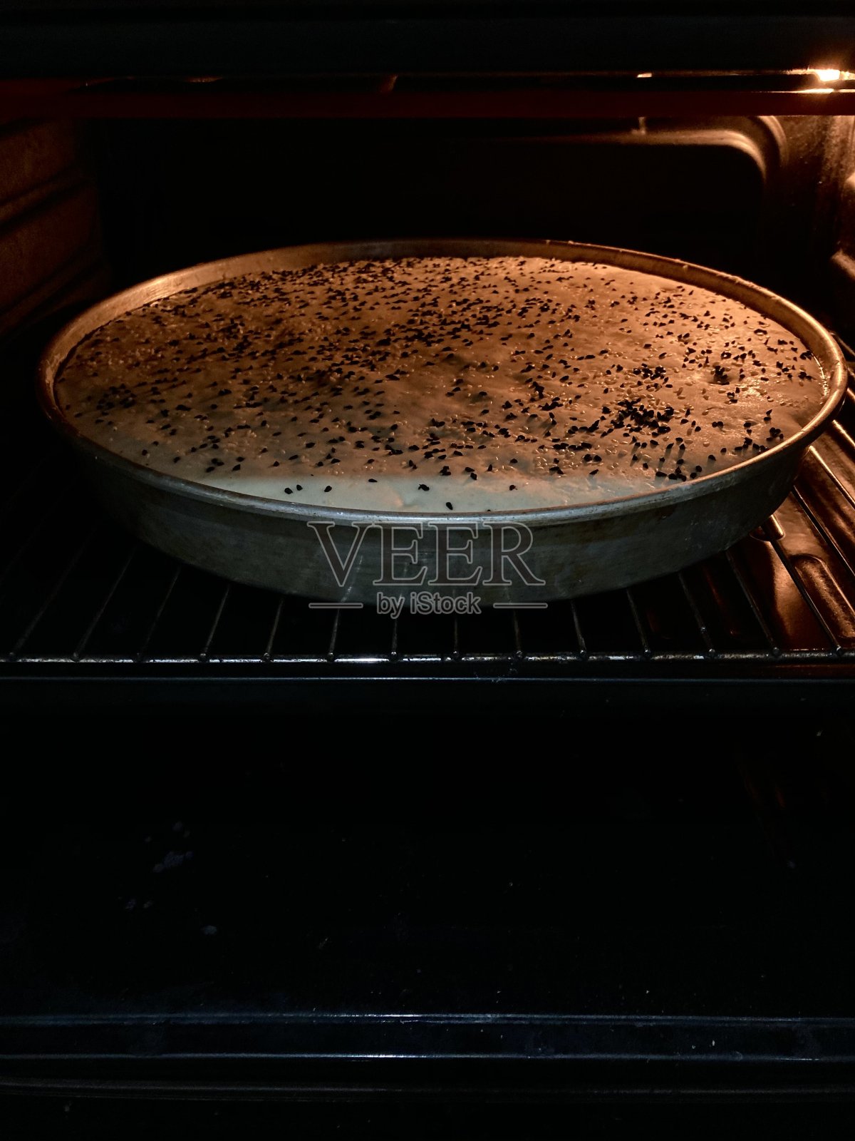 用烤箱自制有机面包照片摄影图片