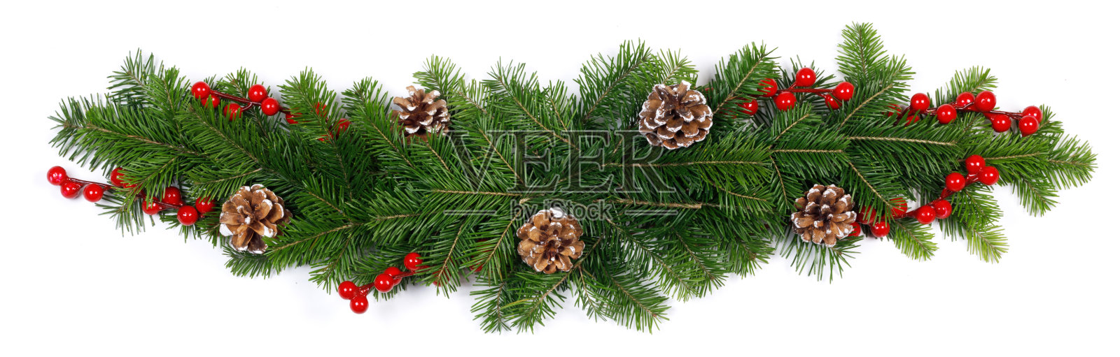 白色圣诞装饰照片摄影图片