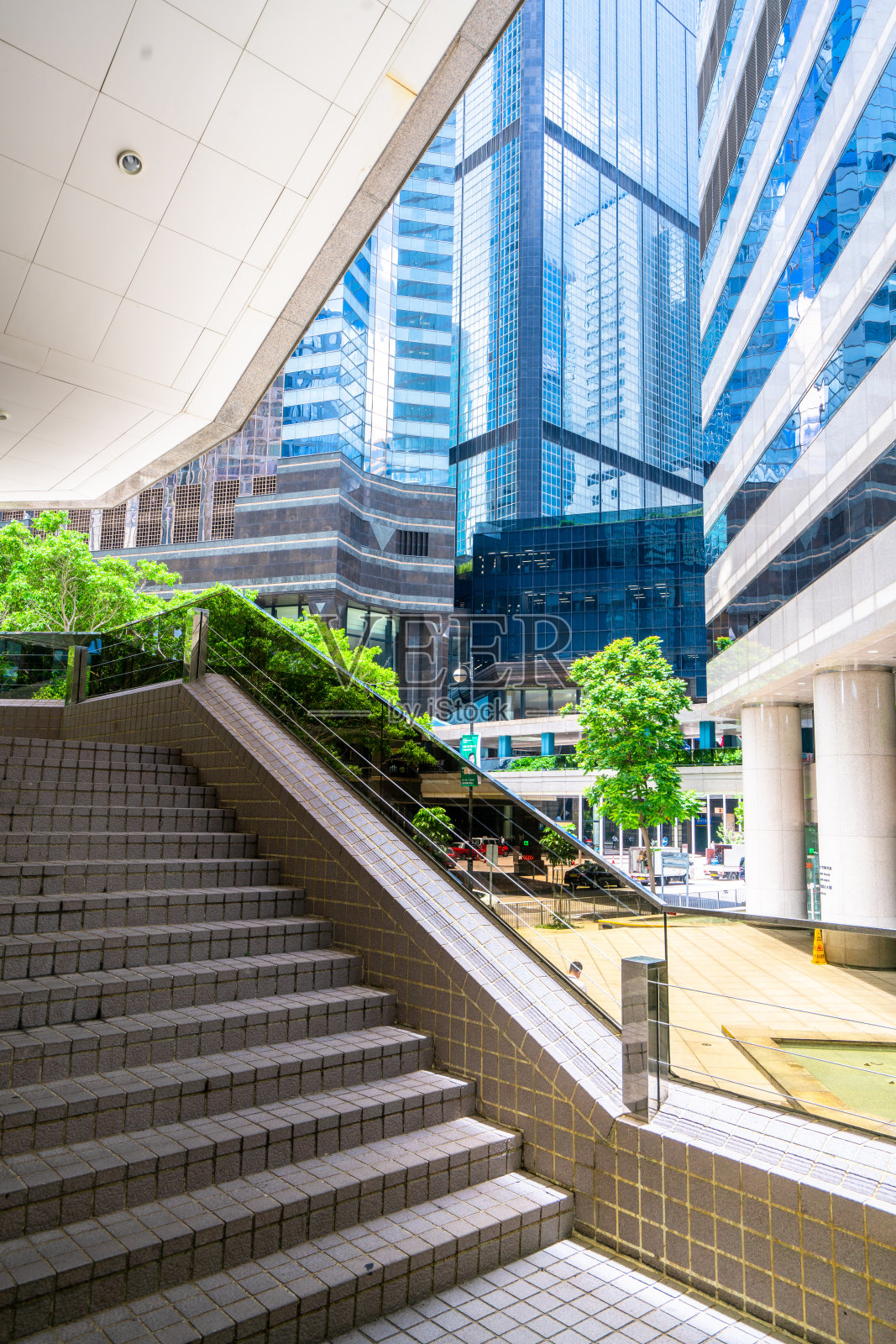 通往香港湾仔的楼梯照片摄影图片