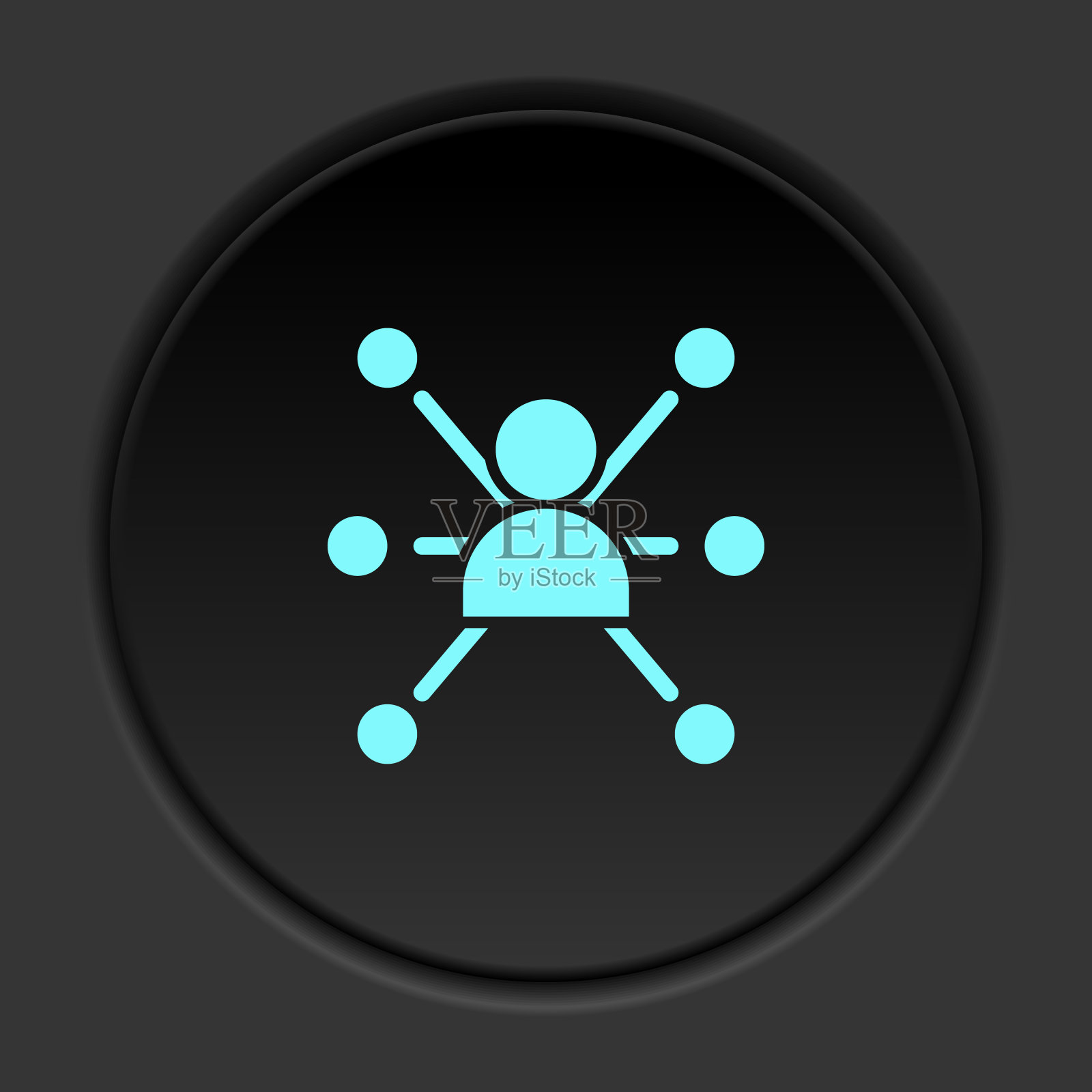 圆形按钮图标,标志,开始。按钮横幅圆形,徽章界面的应用说明图标素材