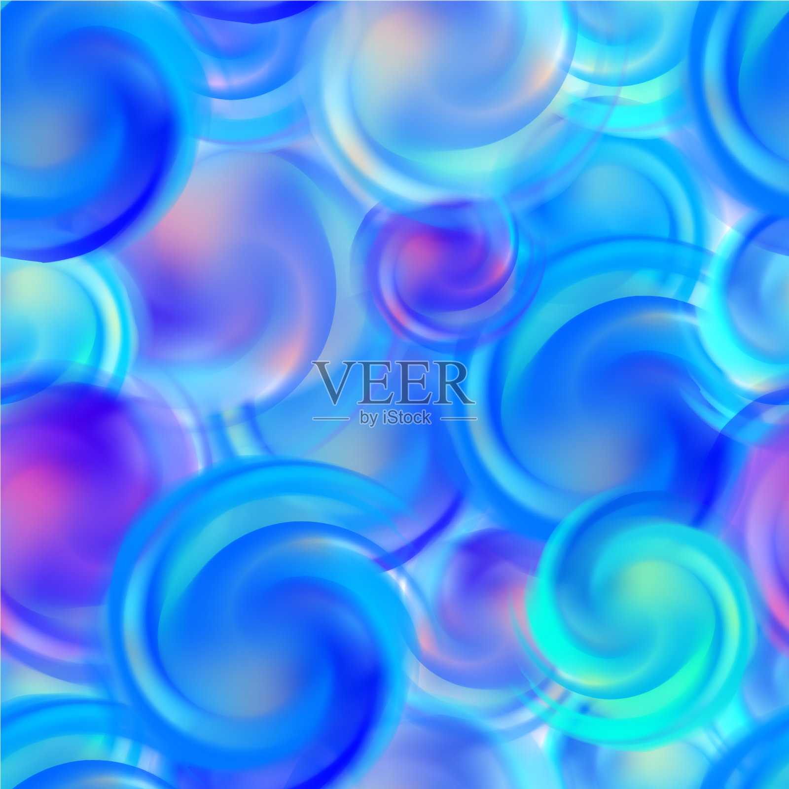 无缝图案抽象半透明插画图片素材