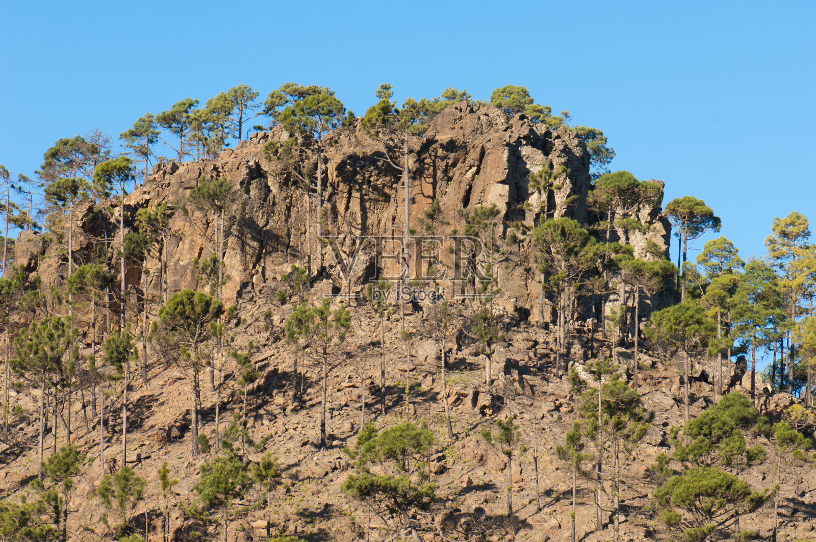 伊那瓜整体自然保护区的奥赫达山。照片摄影图片