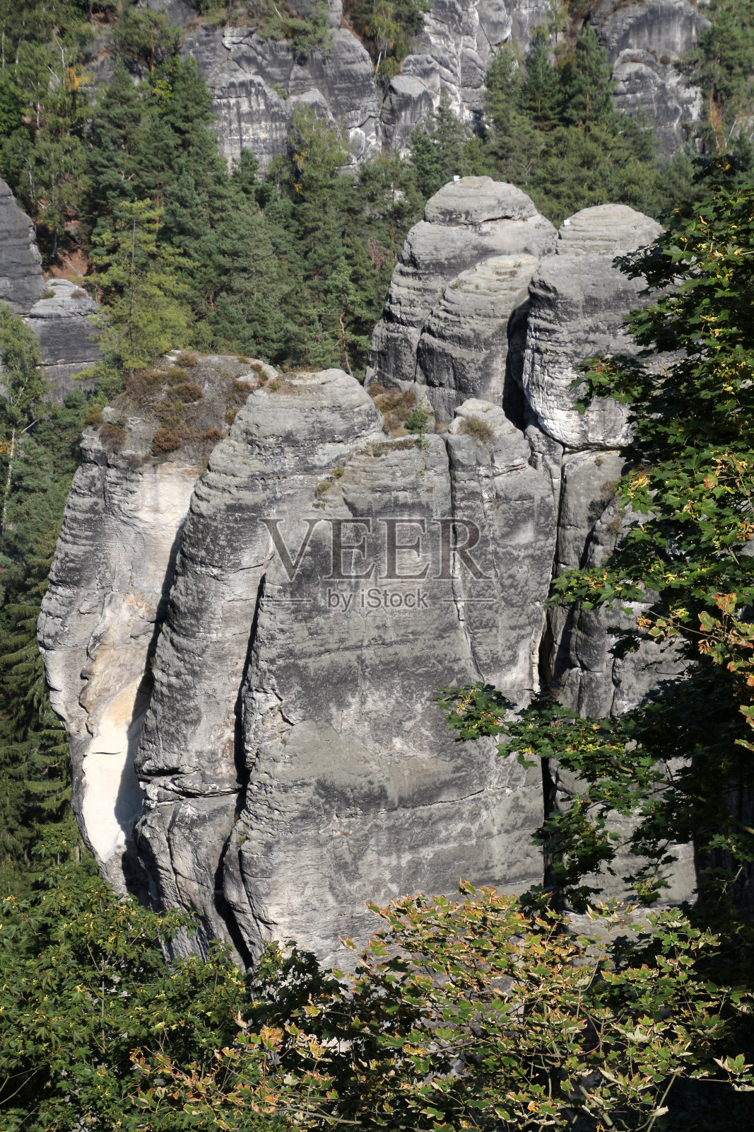 易北砂岩山脉,瑞士撒克逊,德国照片摄影图片