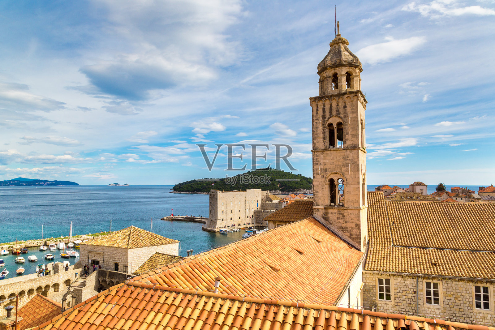 老城杜布罗夫尼克,克罗地亚照片摄影图片