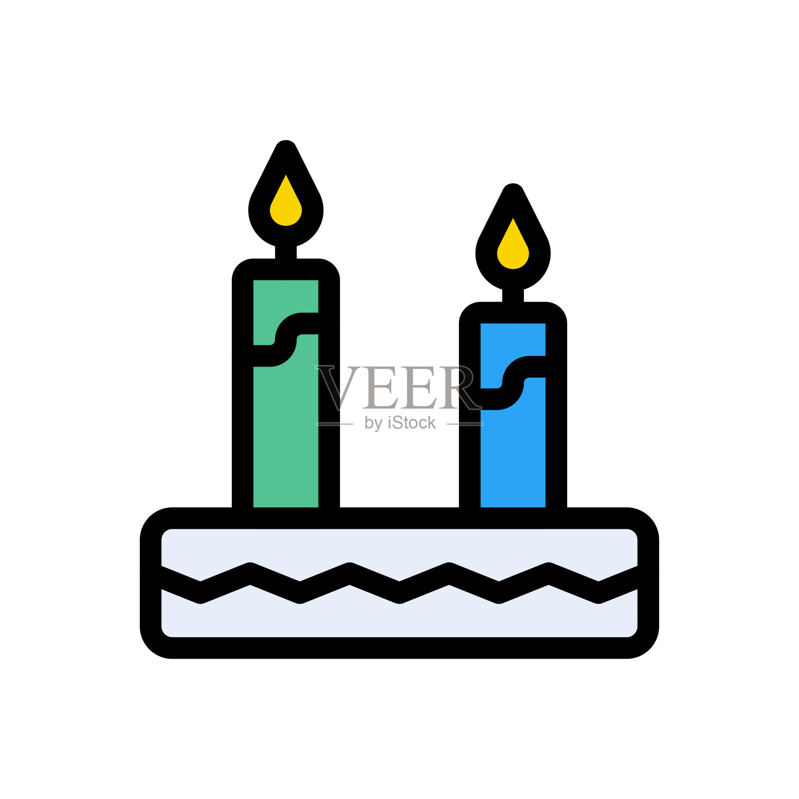 蛋糕插画图片素材