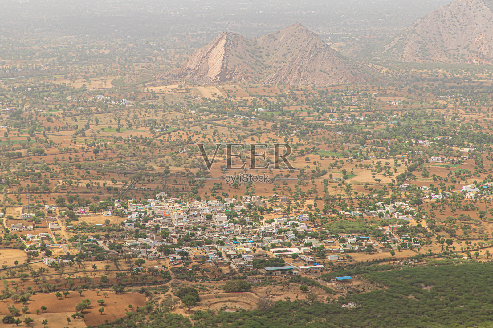 从拉贾斯坦邦的哈斯山脉到阿拉瓦里山脉的美丽景色照片摄影图片
