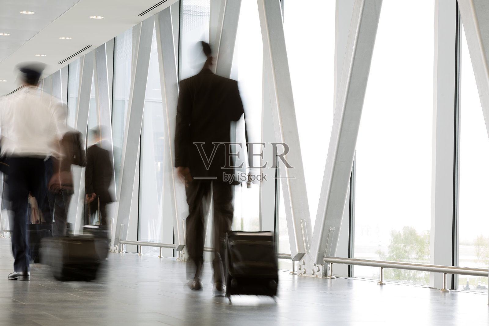 运动模糊商务人士照片摄影图片