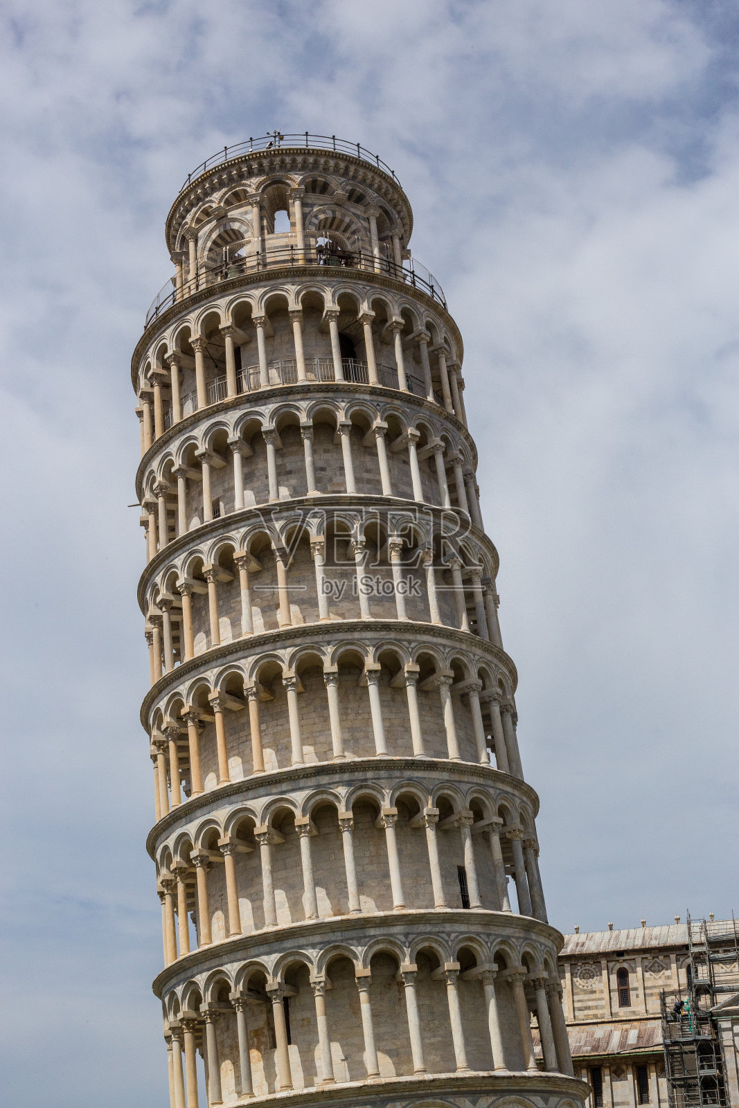 意大利比萨斜塔照片摄影图片