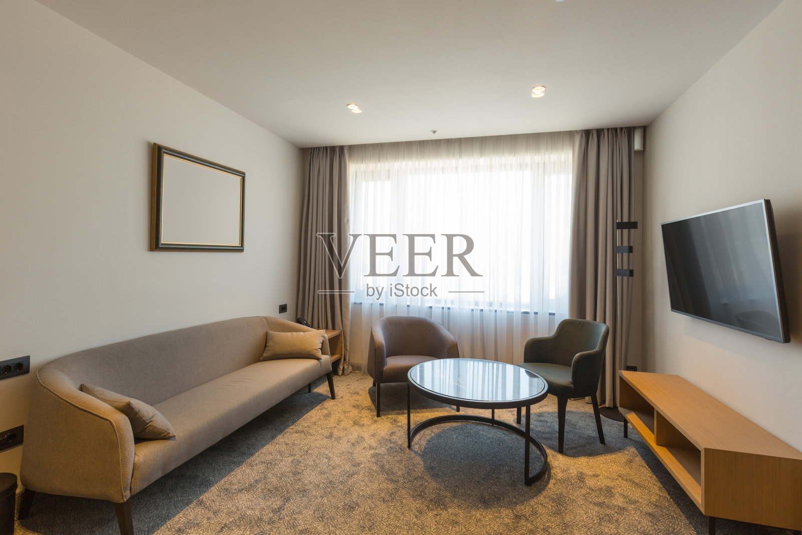 豪华酒店公寓的内部照片摄影图片