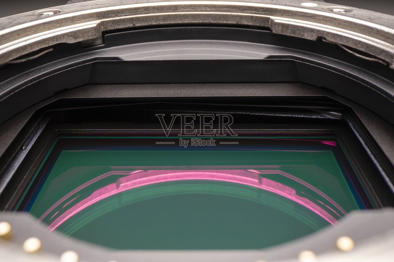 无反光镜数码相机内的图像传感器照片摄影图片