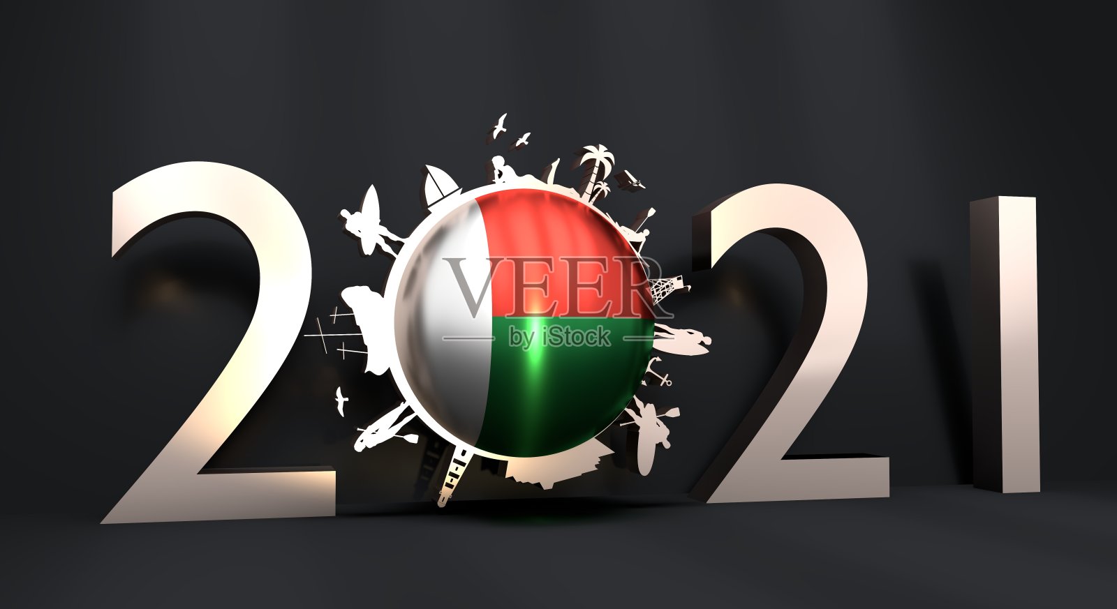 热带度假概念照片摄影图片