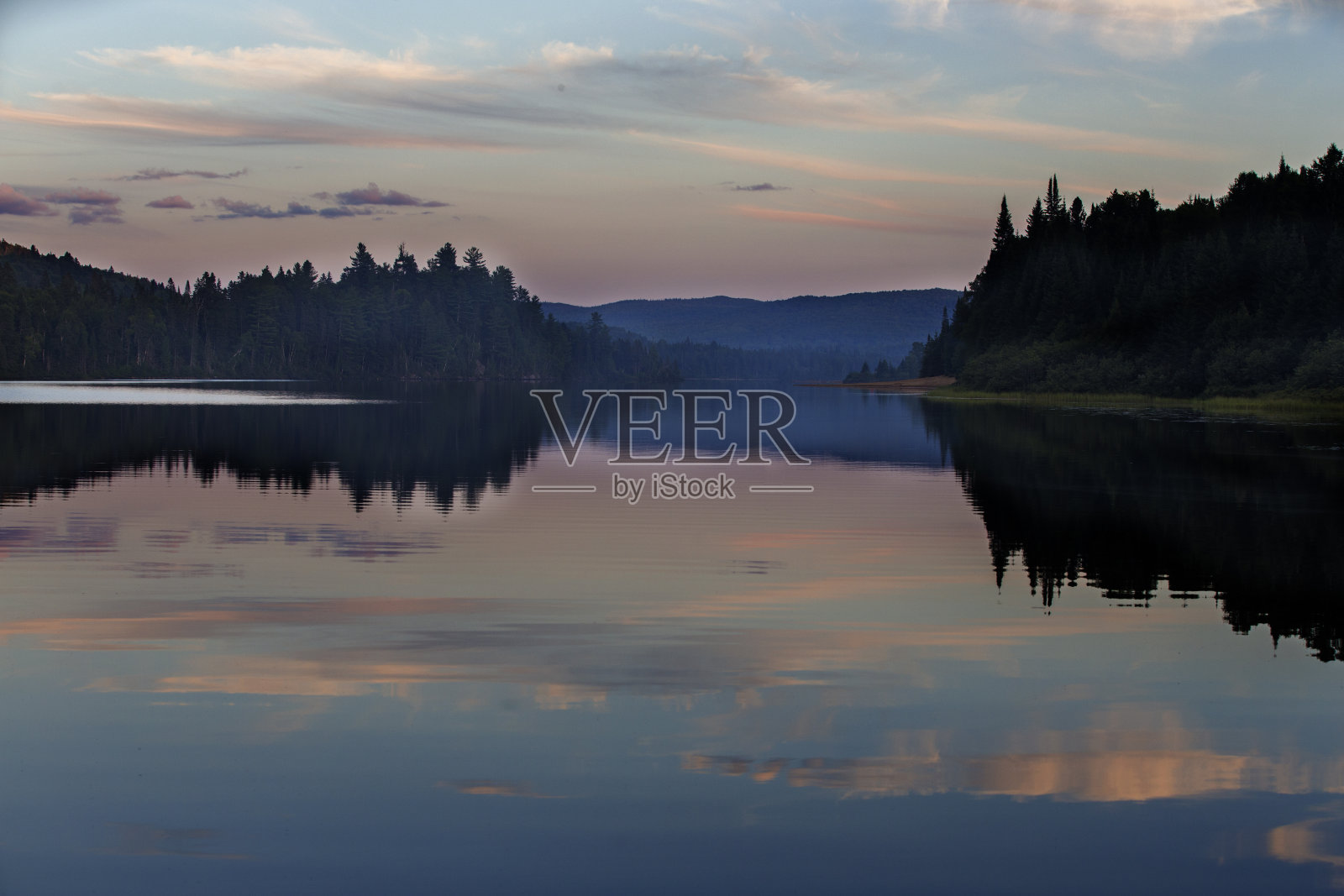 颤动山国家公园的秋色照片摄影图片