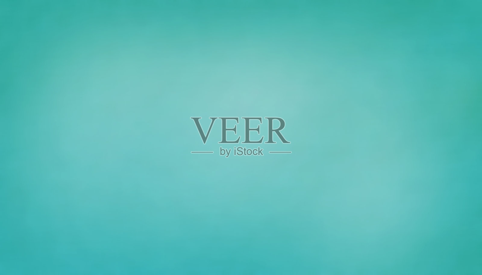 绿色绿松石背景纹理与黑暗的vignette。照片摄影图片