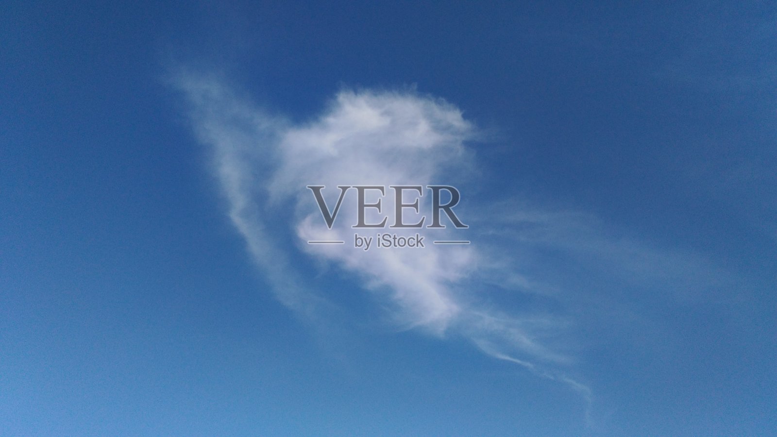 天空中有白云照片摄影图片