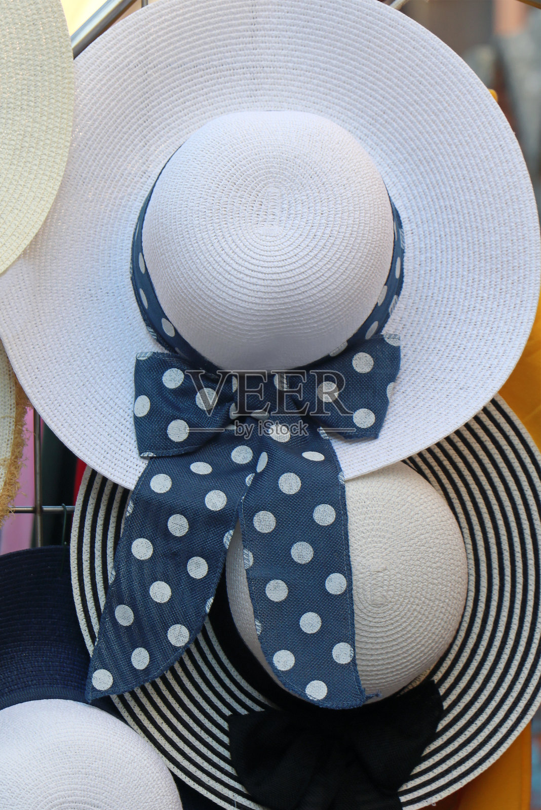 复古的帽子堆栈照片摄影图片