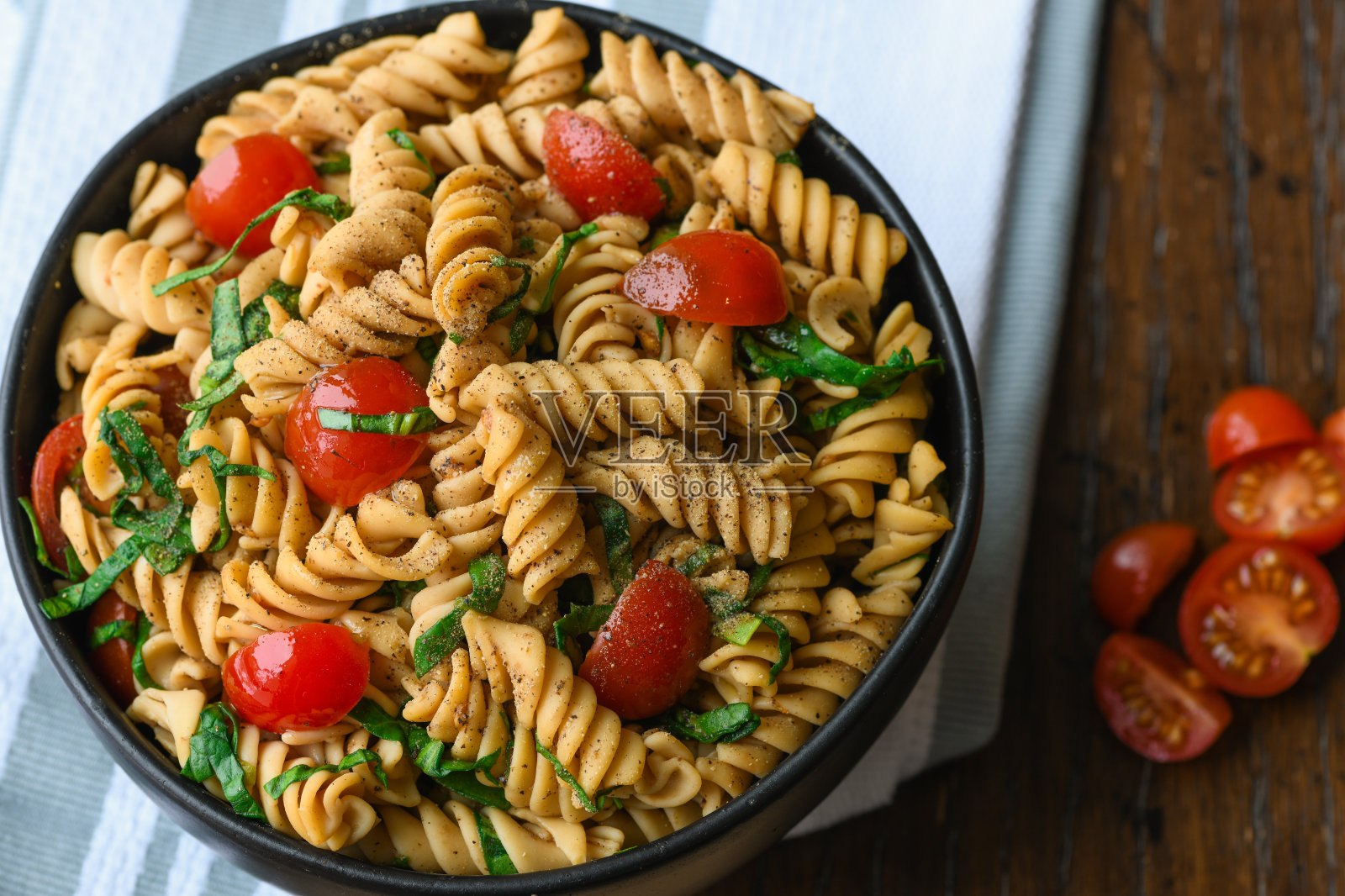 Rotini意大利面照片摄影图片