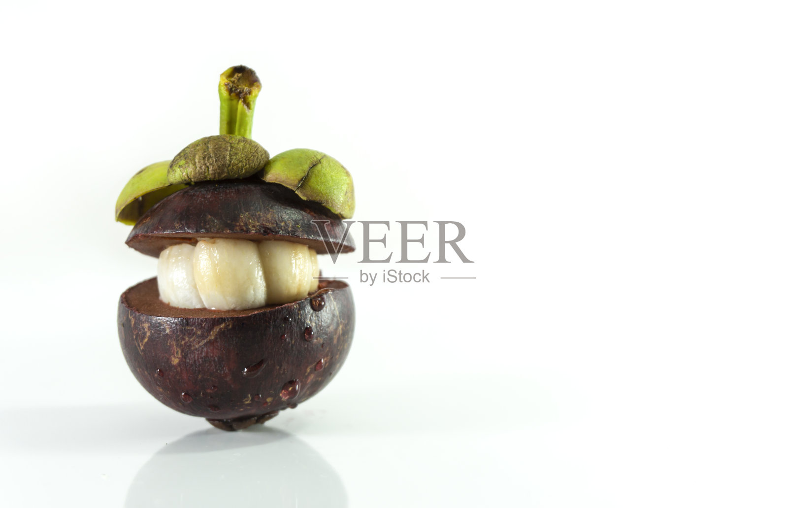 山竹在摄影棚拍摄照片摄影图片