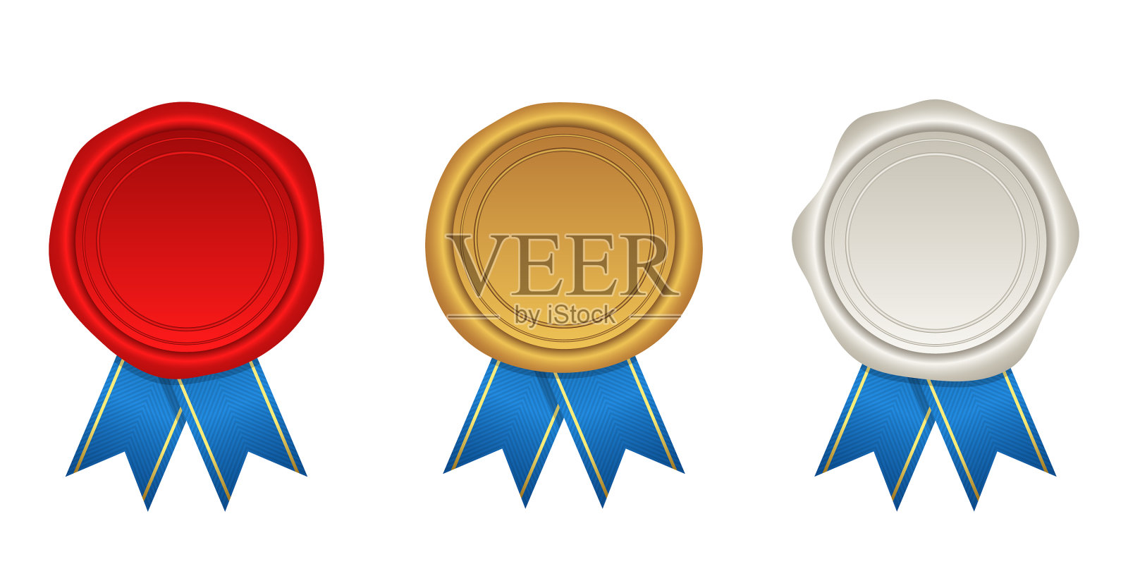 蜡封插画图片素材