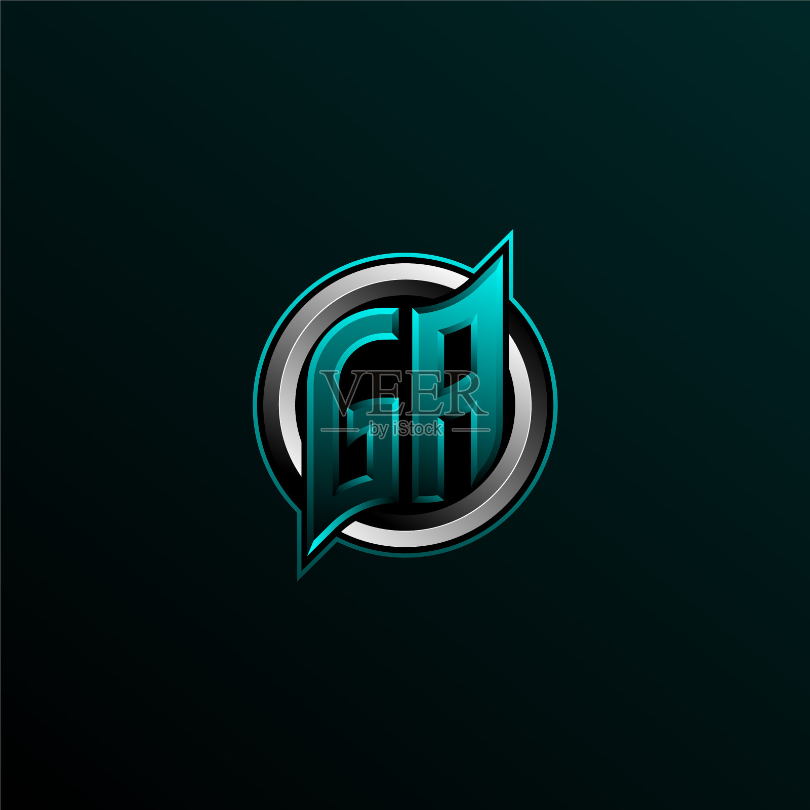 初始ga标志设计初始ga标志设计插画图片素材