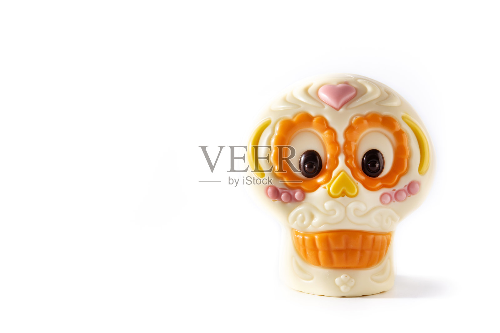 巧克力墨西哥骷髅照片摄影图片