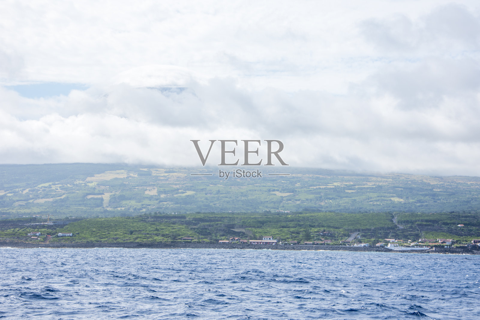 漫步亚速尔群岛。亚速尔群岛的皮科岛的发现。Madalena照片摄影图片