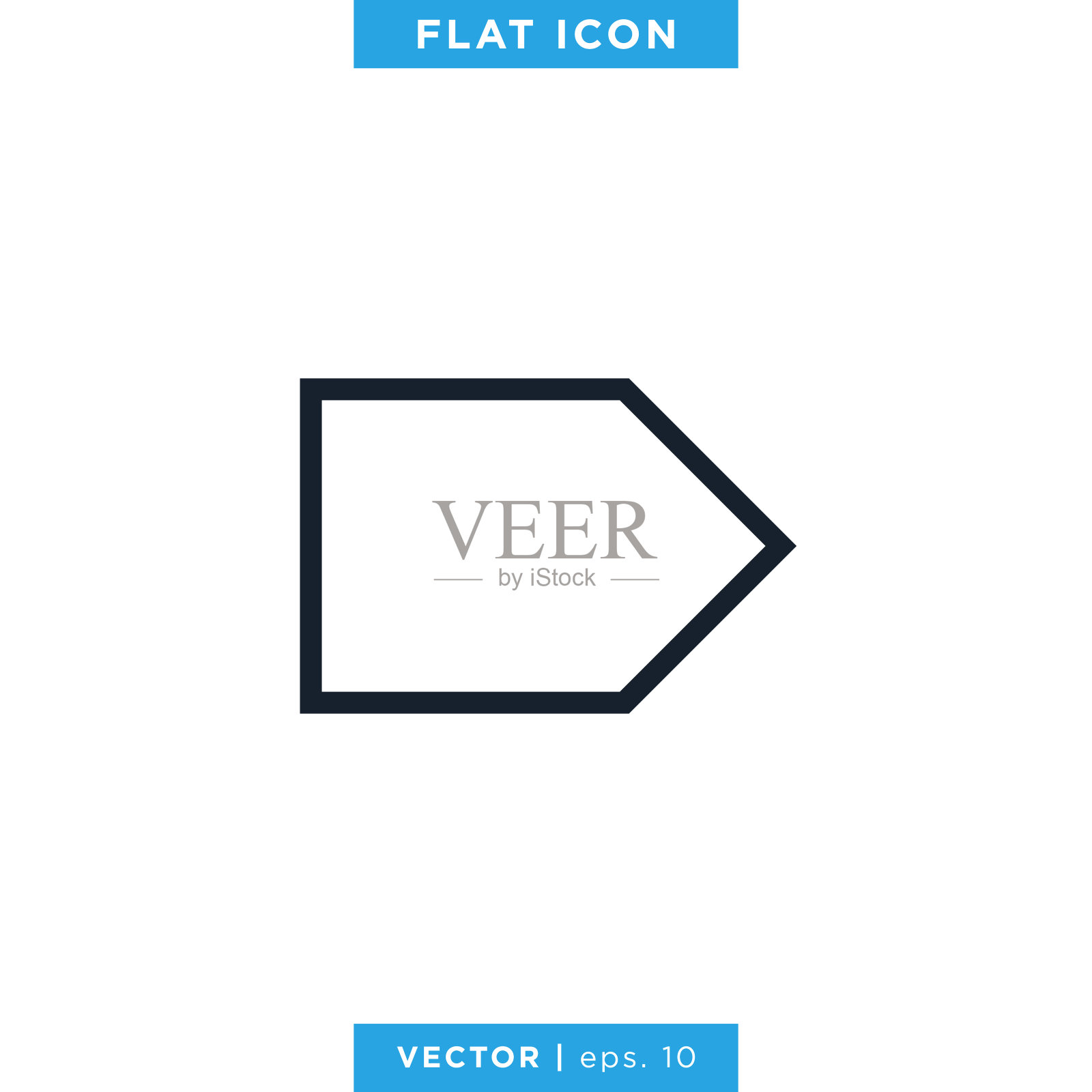 箭头图标矢量股票插图设计模板。插画图片素材