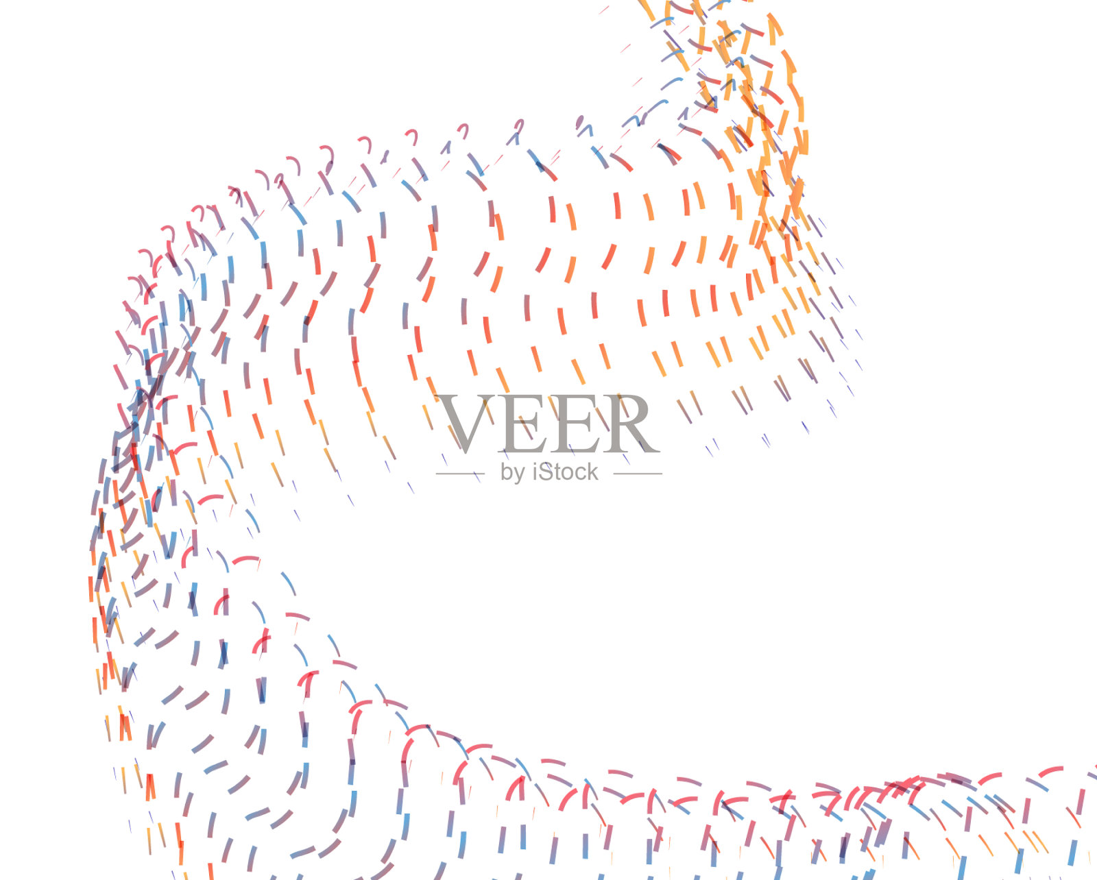 抽象背景混合波线设计插画图片素材