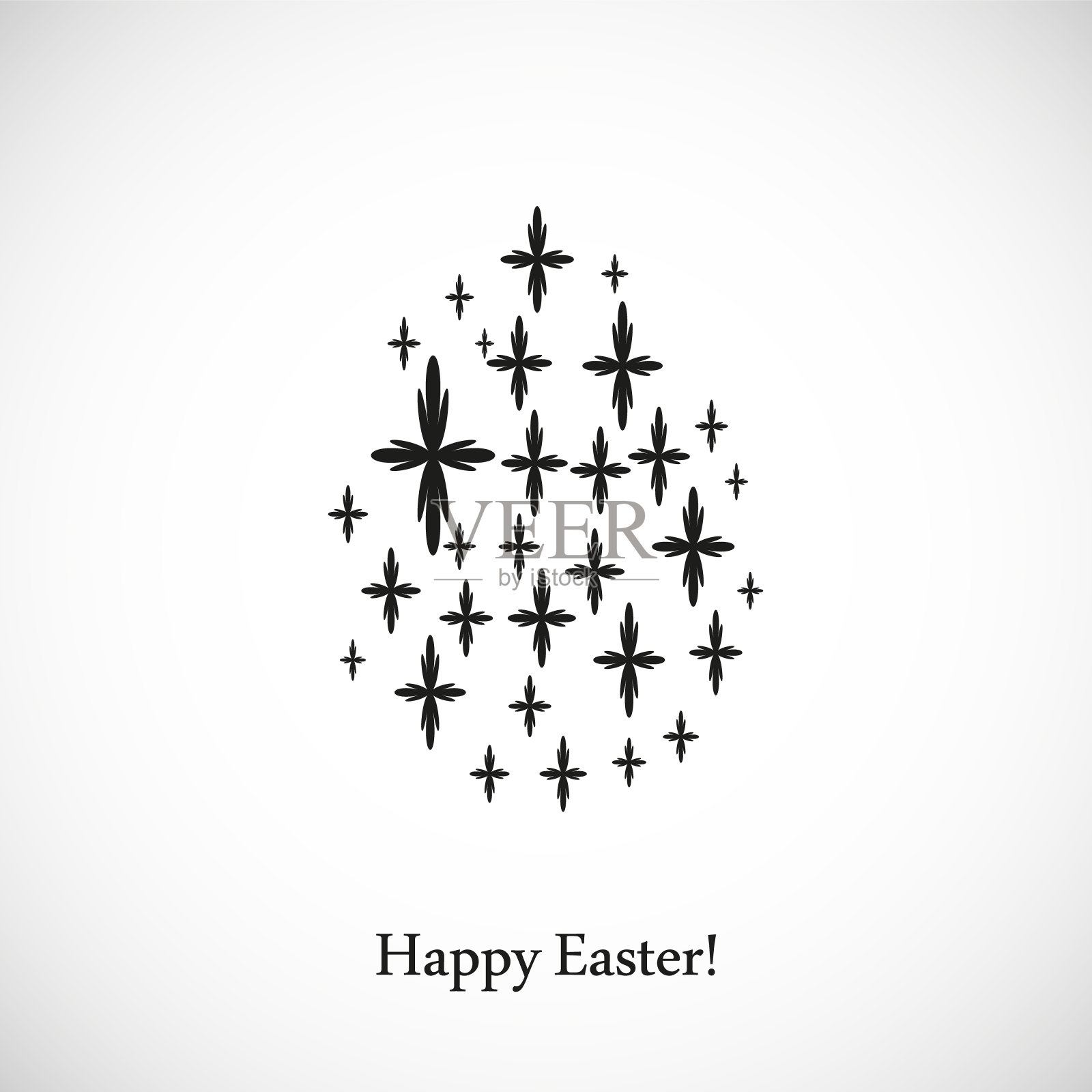 各种蛋的形状。向量。插画图片素材