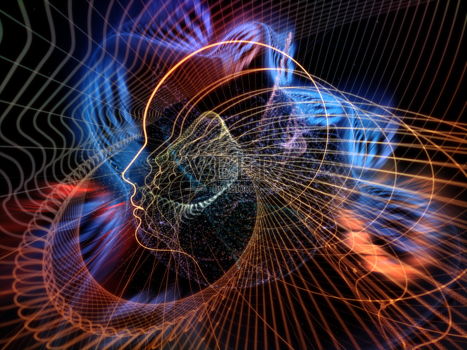 路径的思考插画图片素材