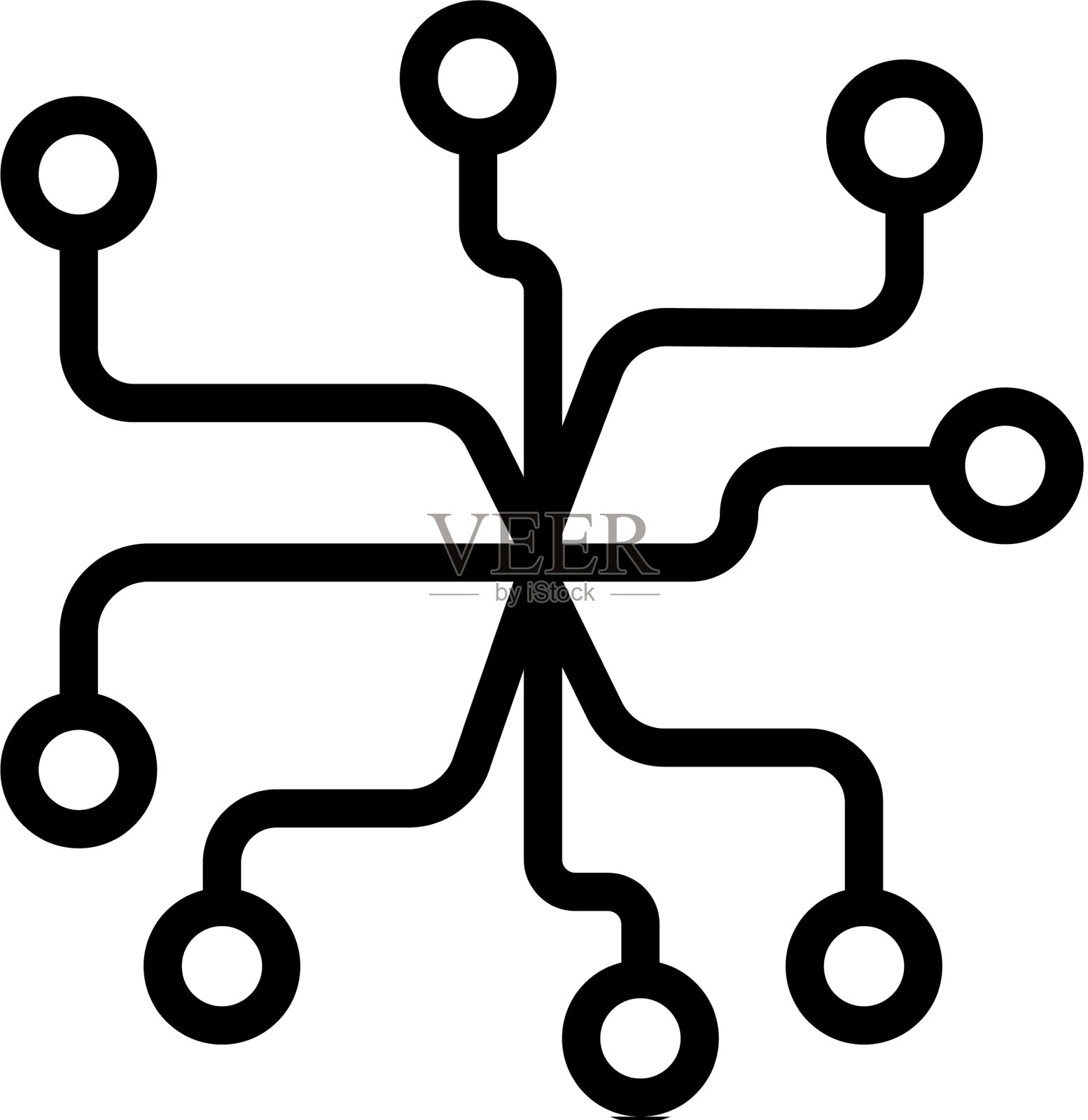 防火墙分析图标概要图标素材