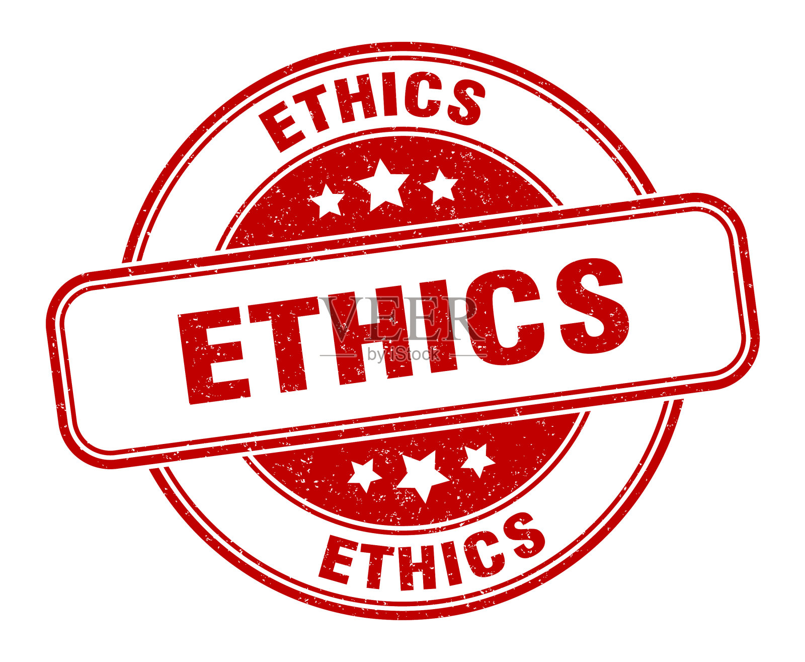 伦理戳记伦理圆垃圾标志标签插画图片素材