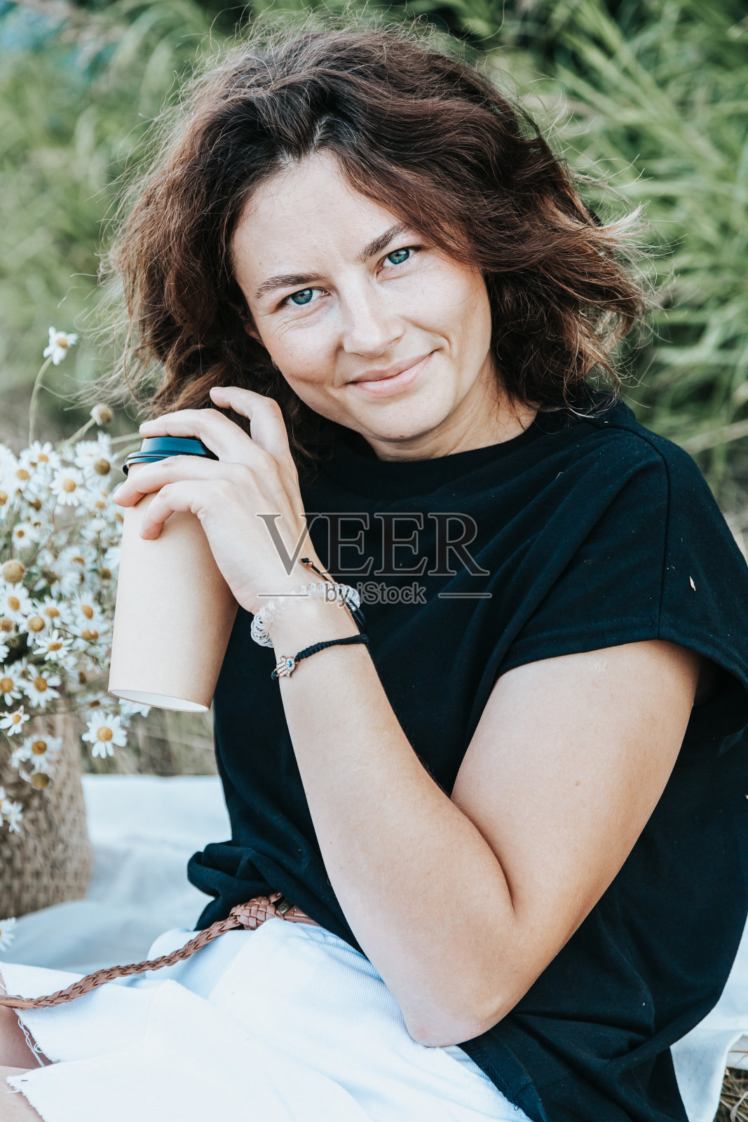 乡村暑假的概念和生活方式。照片摄影图片