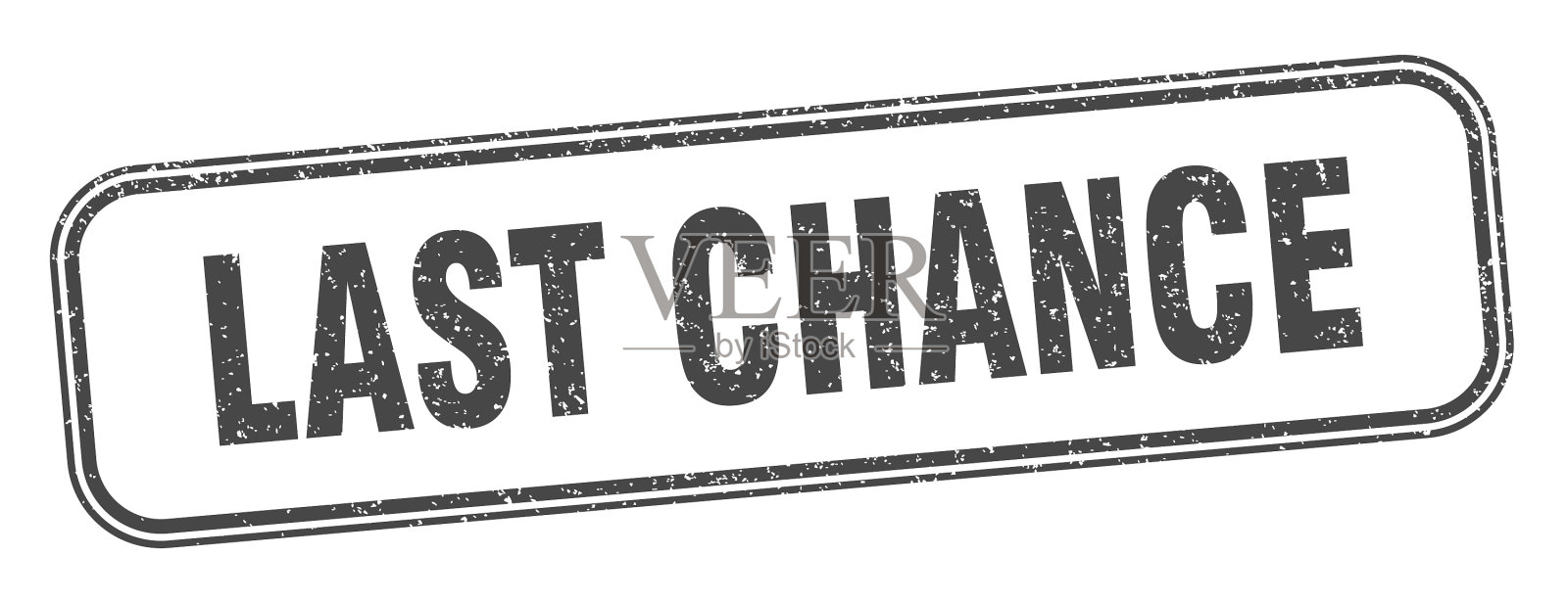 "最后机会"邮票"最后机会"广场垃圾摇滚标志插画图片素材