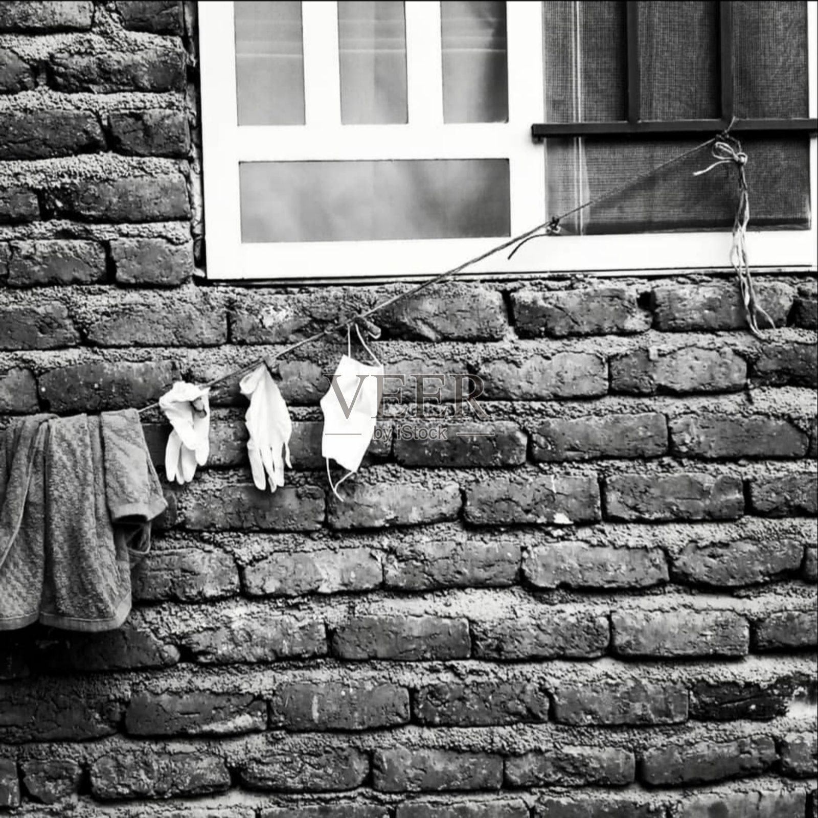 口罩和手套照片摄影图片