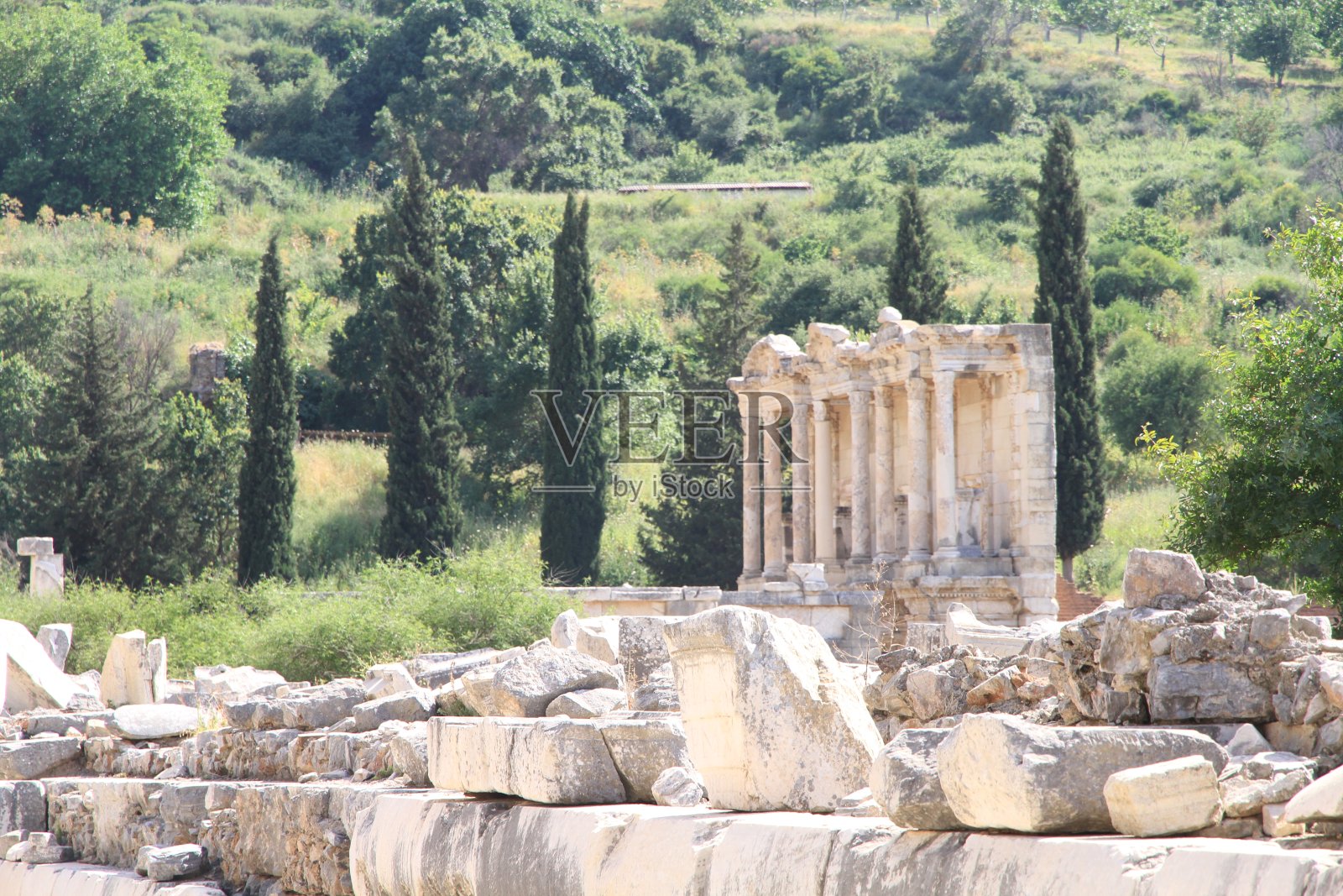 以弗所照片摄影图片