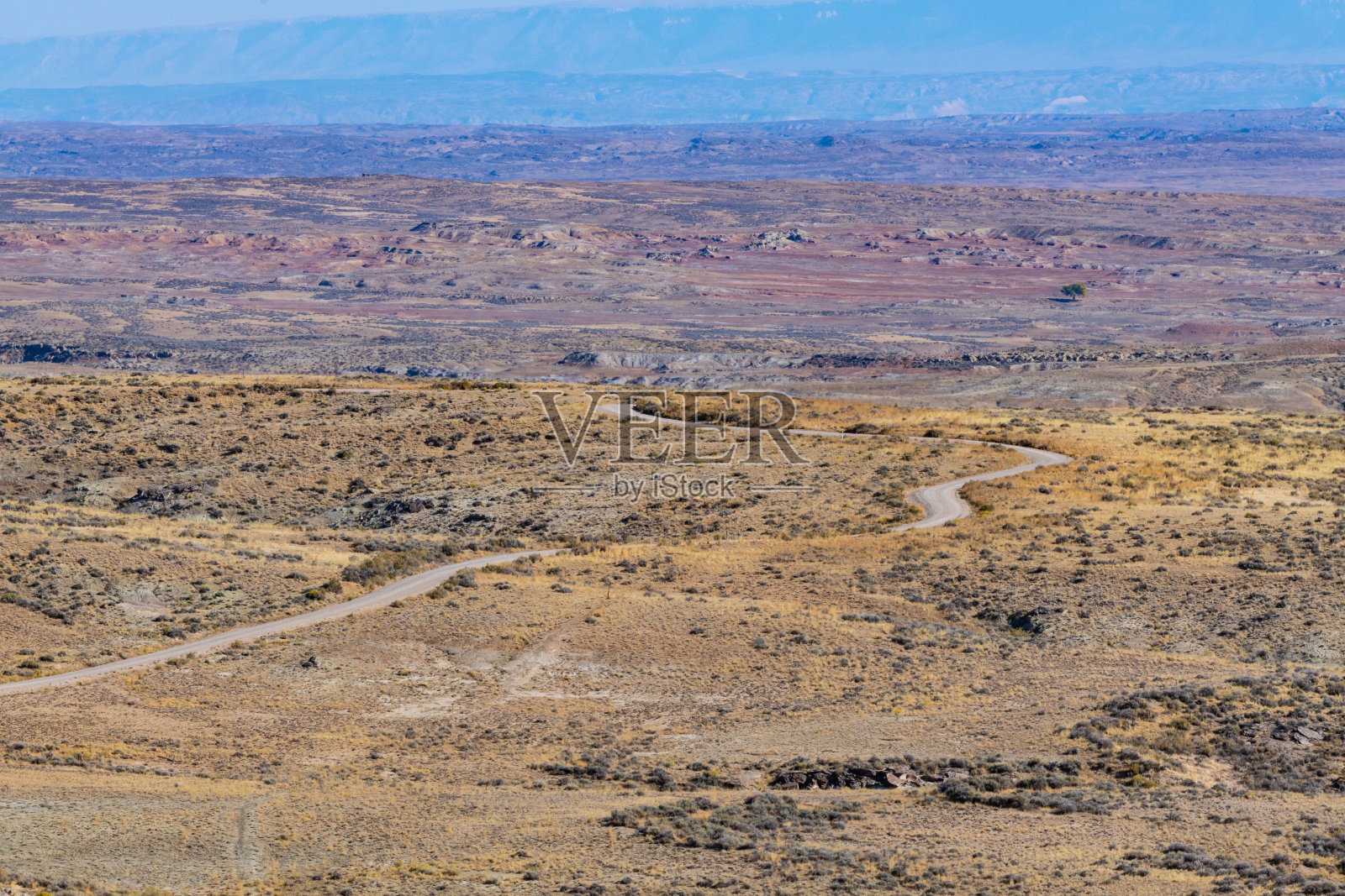 怀俄明州麦卡洛的荒地是野马管理区的顶峰照片摄影图片