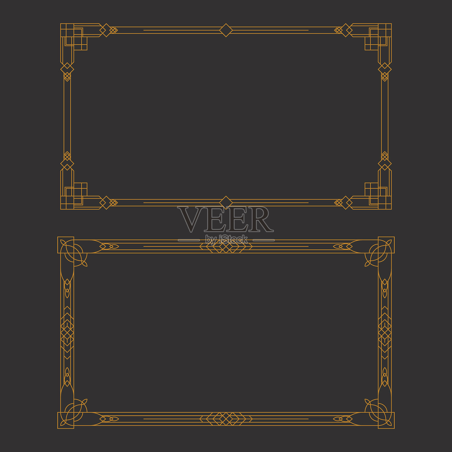 边界设计插画图片素材