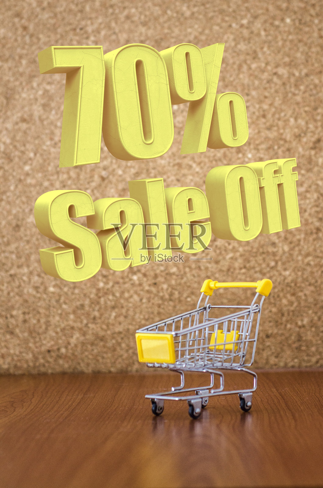 购物减价-七折照片摄影图片