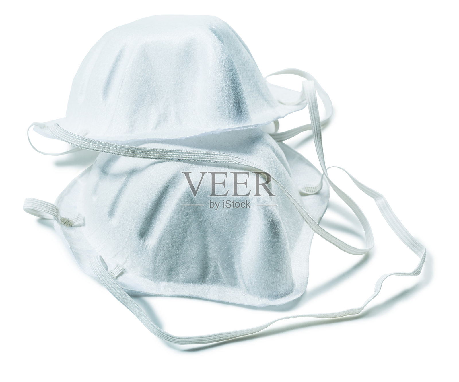 安全过滤纤维口罩隔离白色照片摄影图片