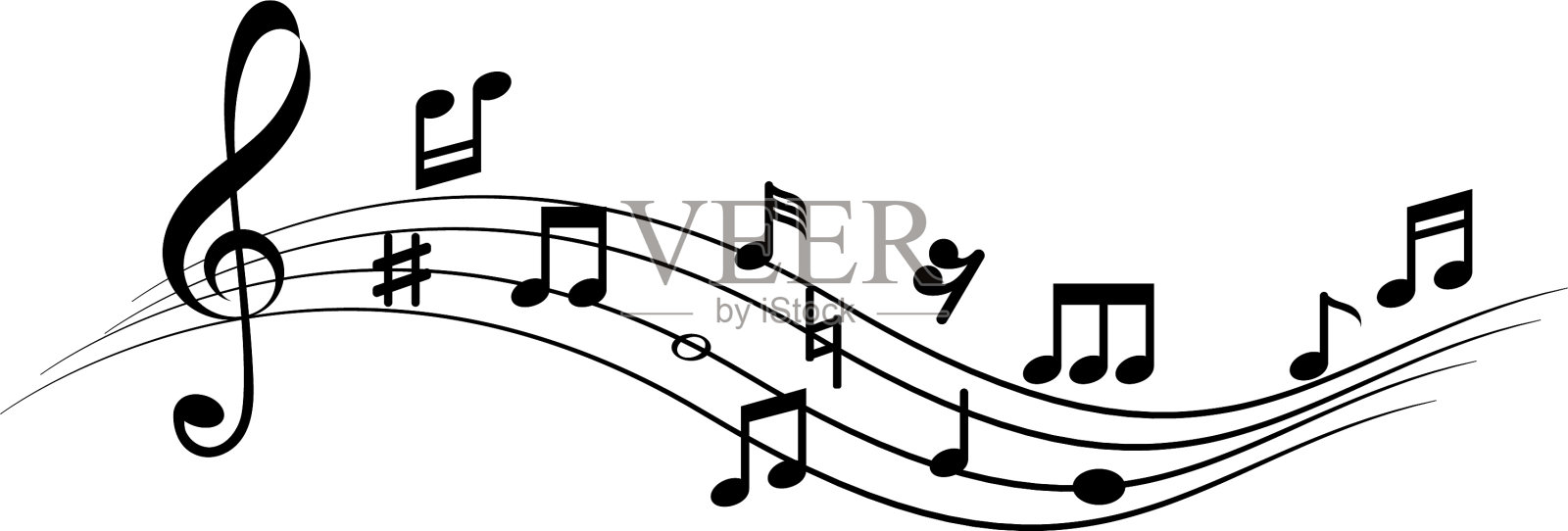 音乐注意图标设计元素图片