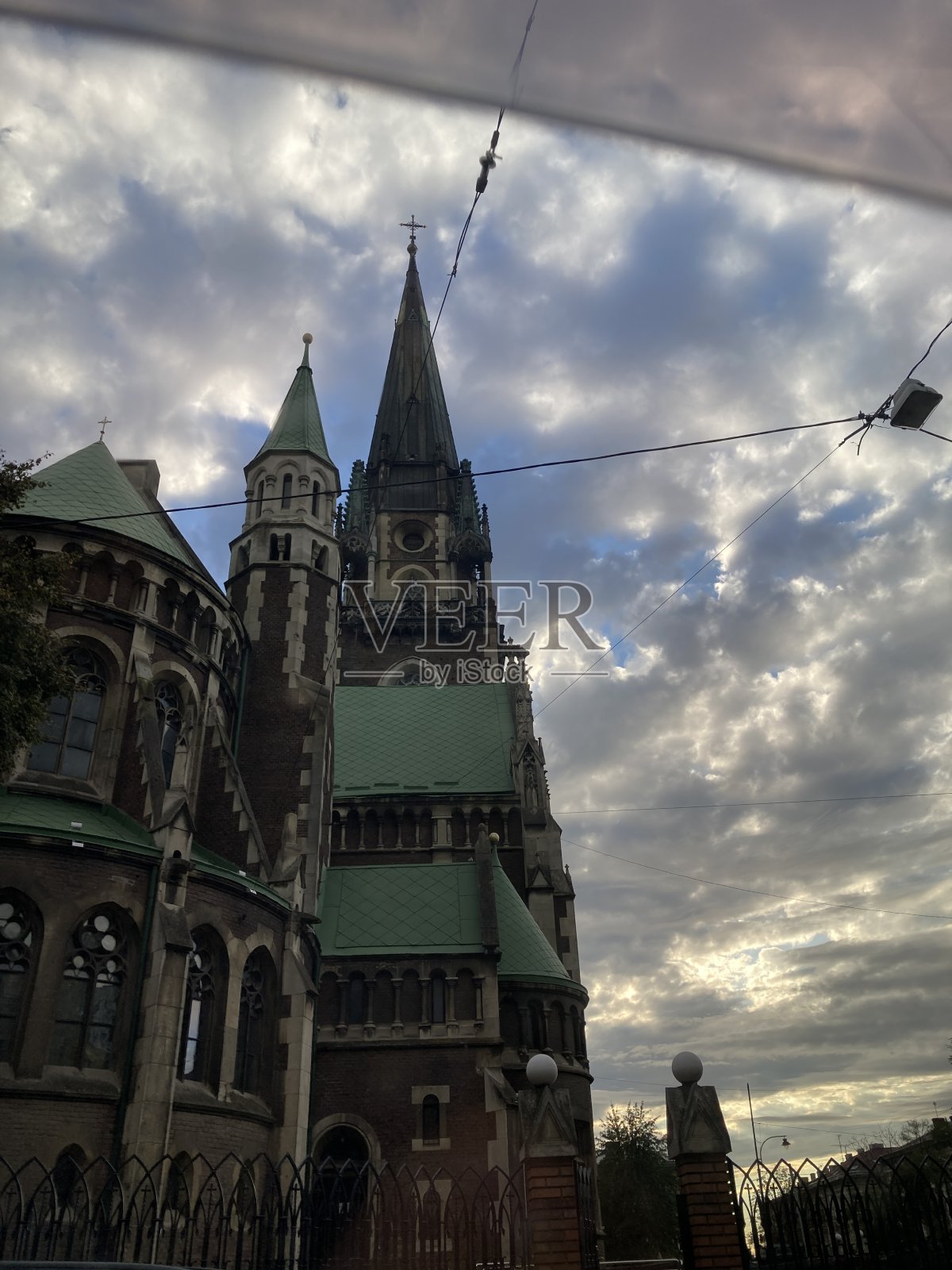 哥特式教堂照片摄影图片