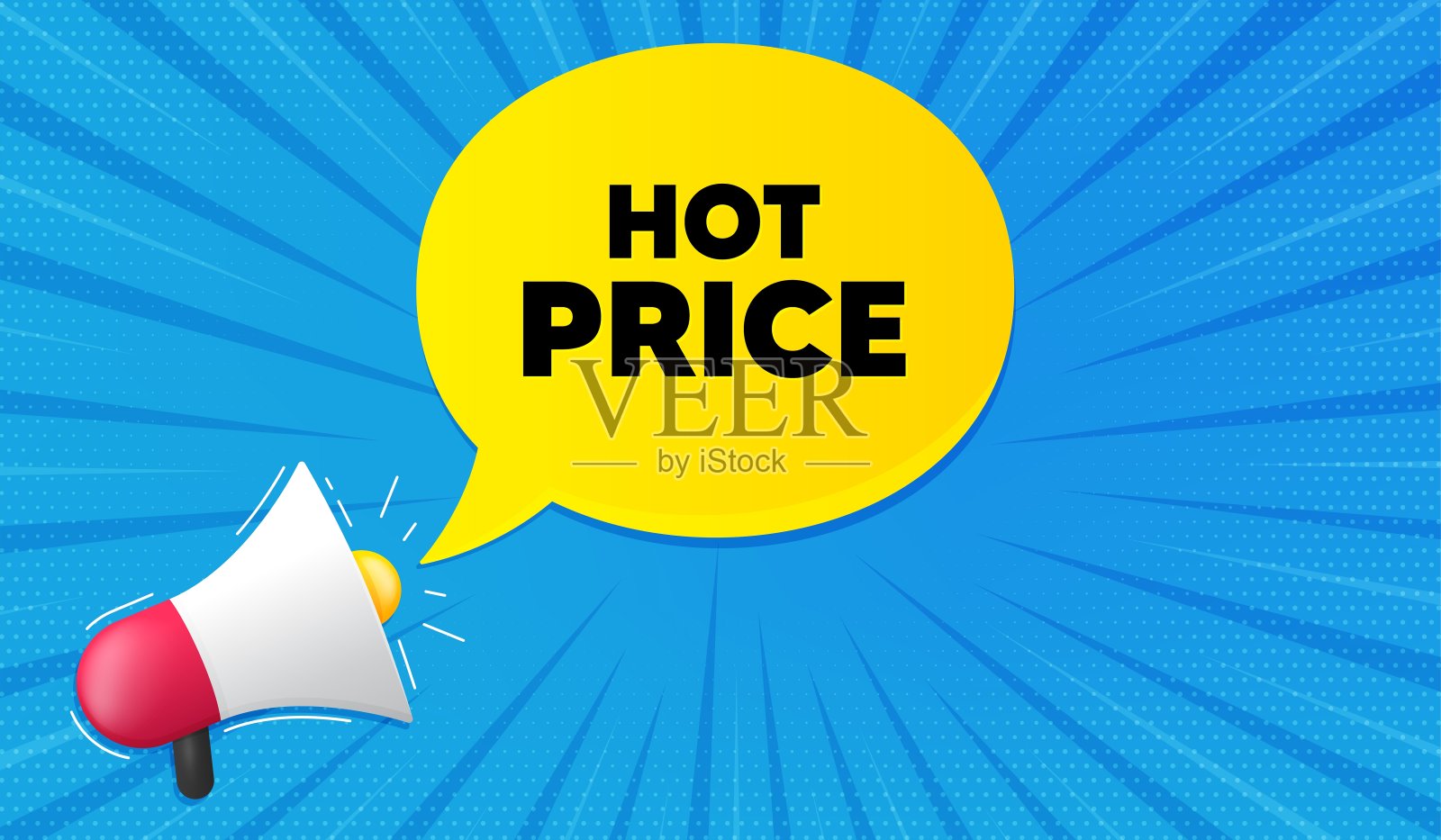 热的价格。特价销售标志。向量设计元素图片