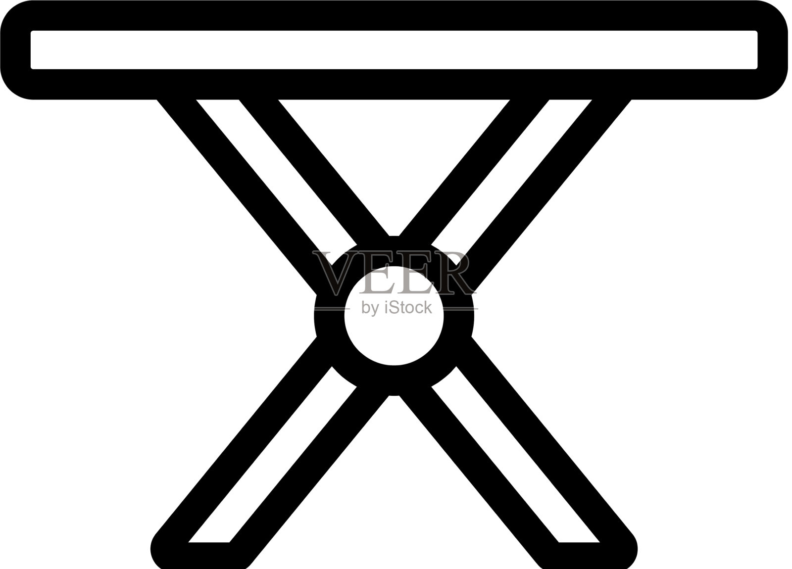 双折叠表与安装图标图标素材