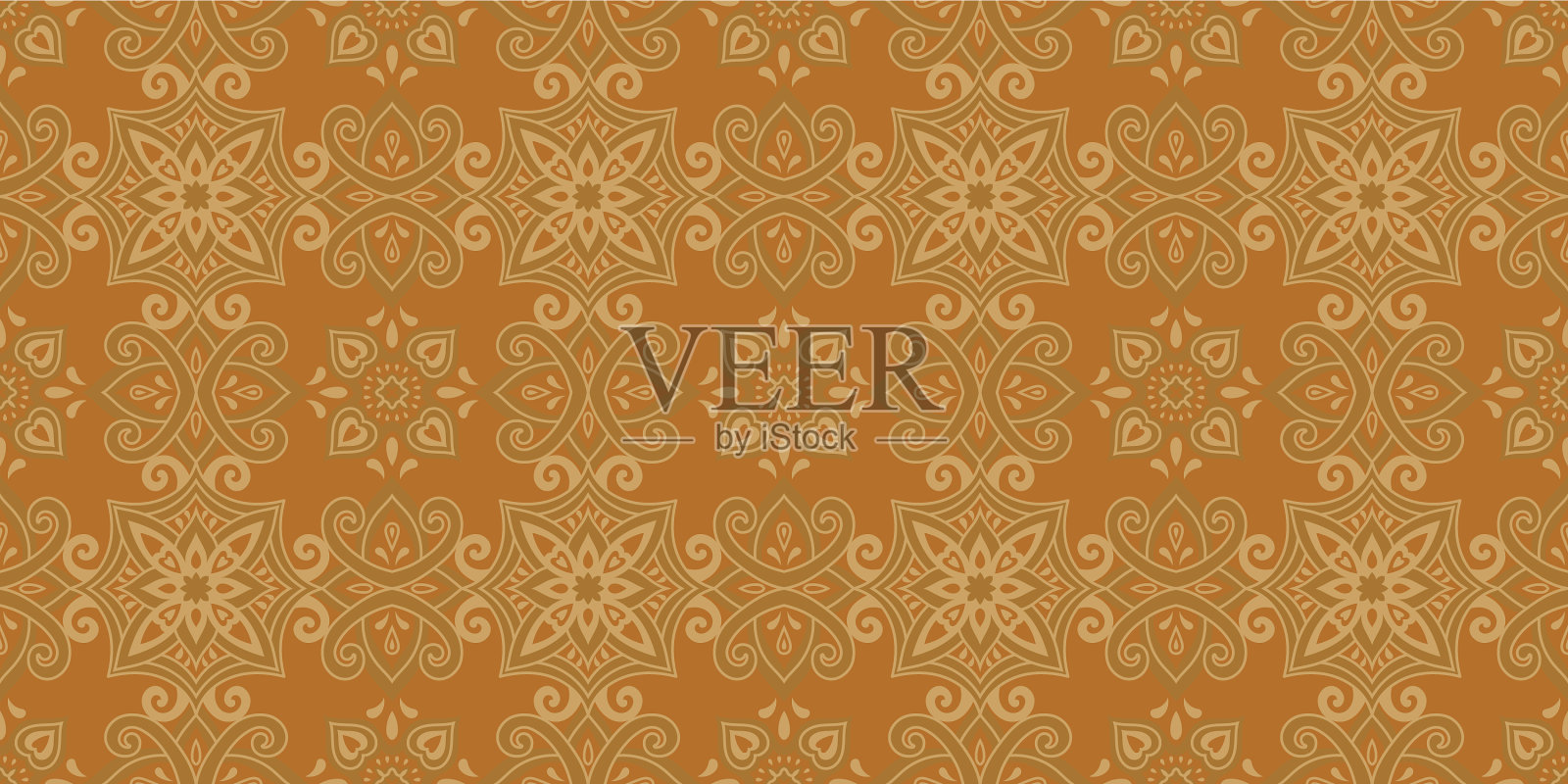 Azulejos瓷砖无缝图案插画图片素材