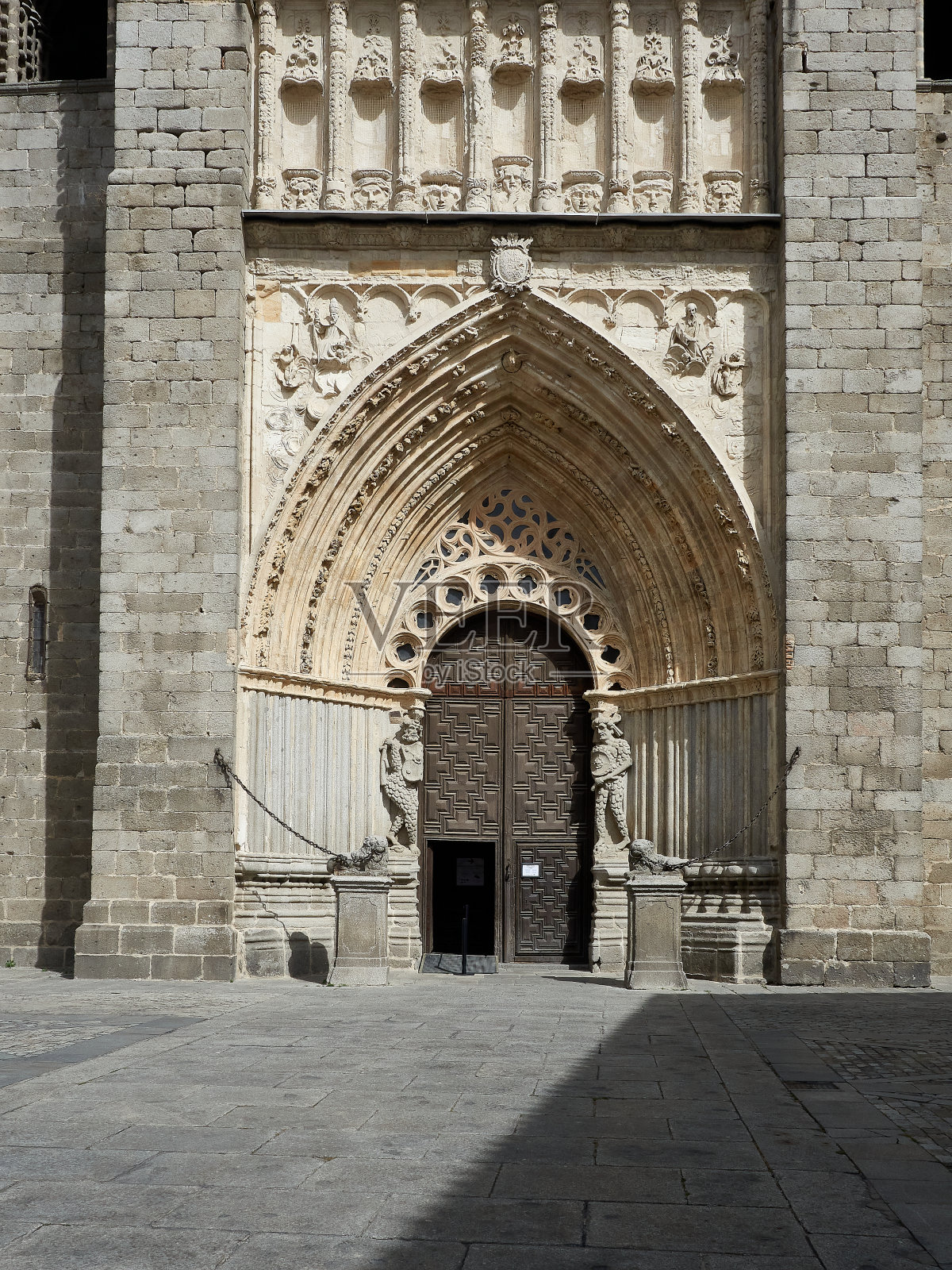 阿维拉大教堂照片摄影图片