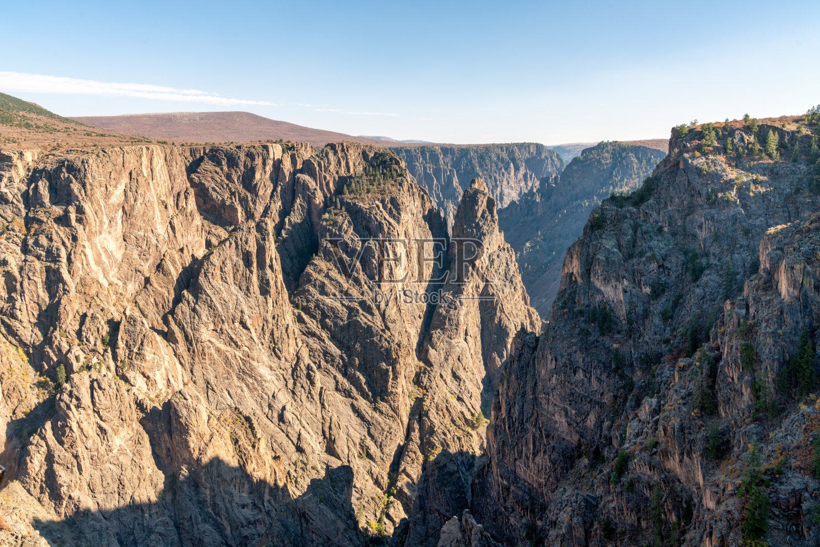 甘尼逊黑峡谷照片摄影图片