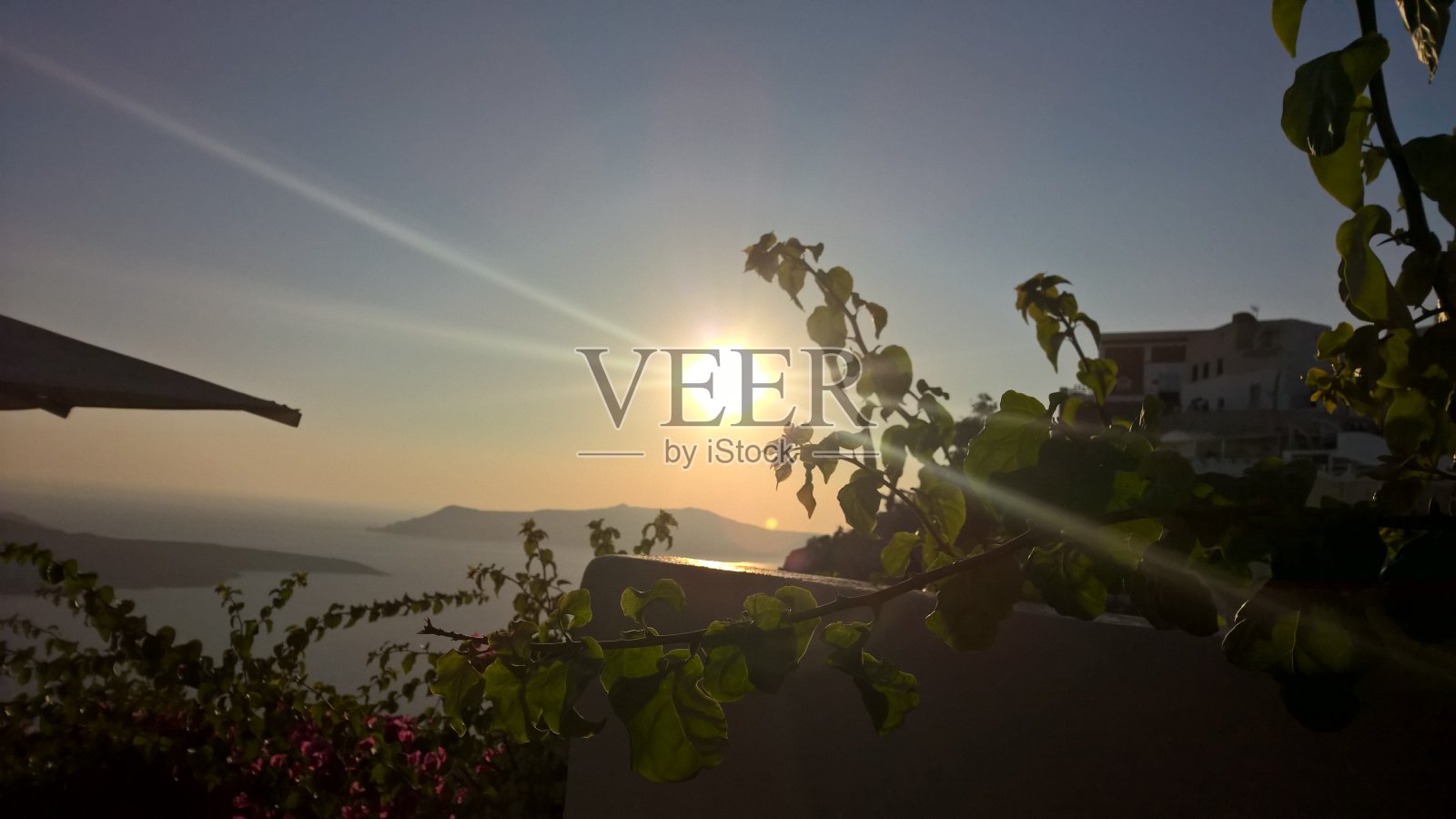 圣托里尼岛照片摄影图片