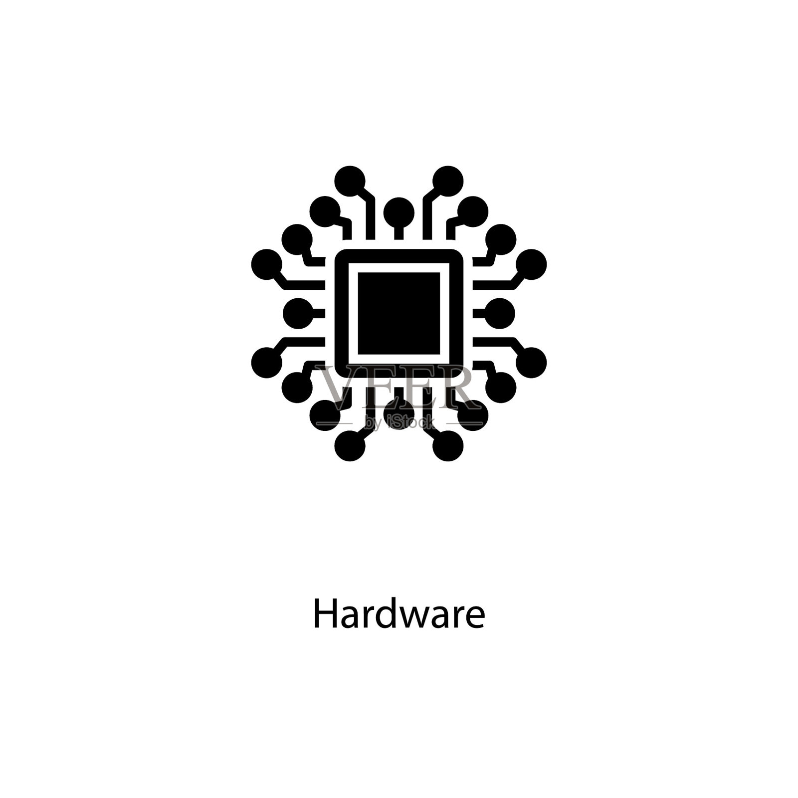 矢量中的图标。标识图标素材